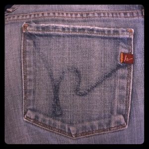 Citizens of Humanity Ingrid stretch low rise jeans